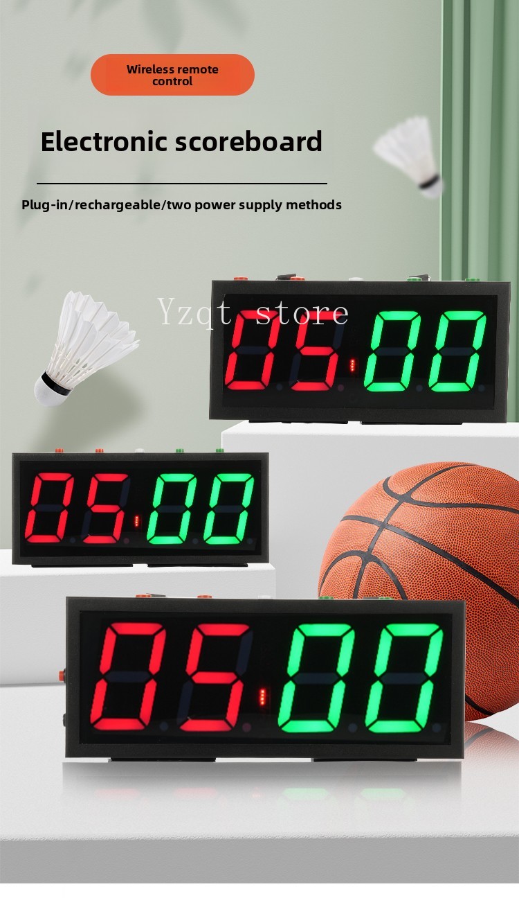 Hall Table Tennis - Billiards Electronic Scoreboard Room Scoreboard Basketball