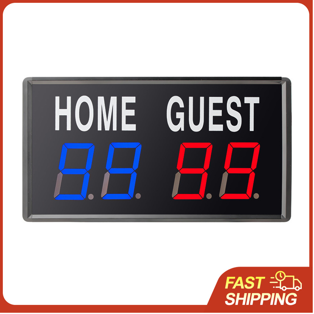 Table Tennis Scoring - 4-Digit LED Electronic Score Keeper Scoreboard