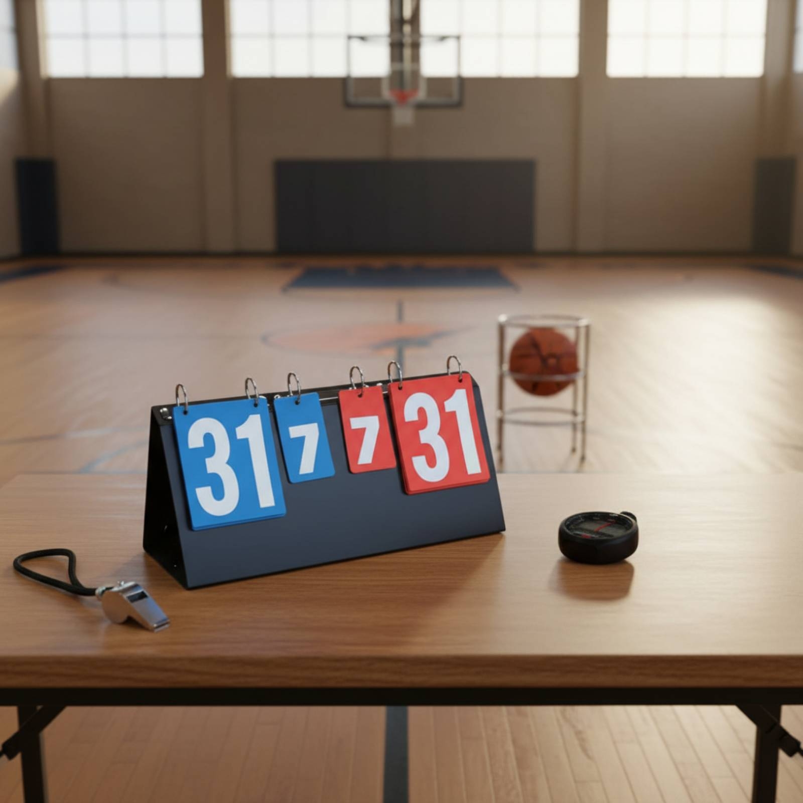 Table Tennis Scoring - Portable Flip Scoreboard Multi-Sport Flip Scoreboard