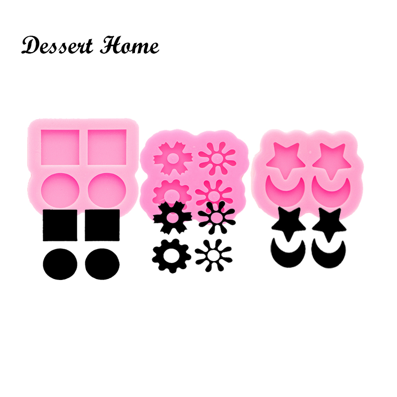 Butterfly Rubber Sheet - DY0898 Resin Art Mini Circle/square/star/moon/crown/diamond/butterfly/drop shape
