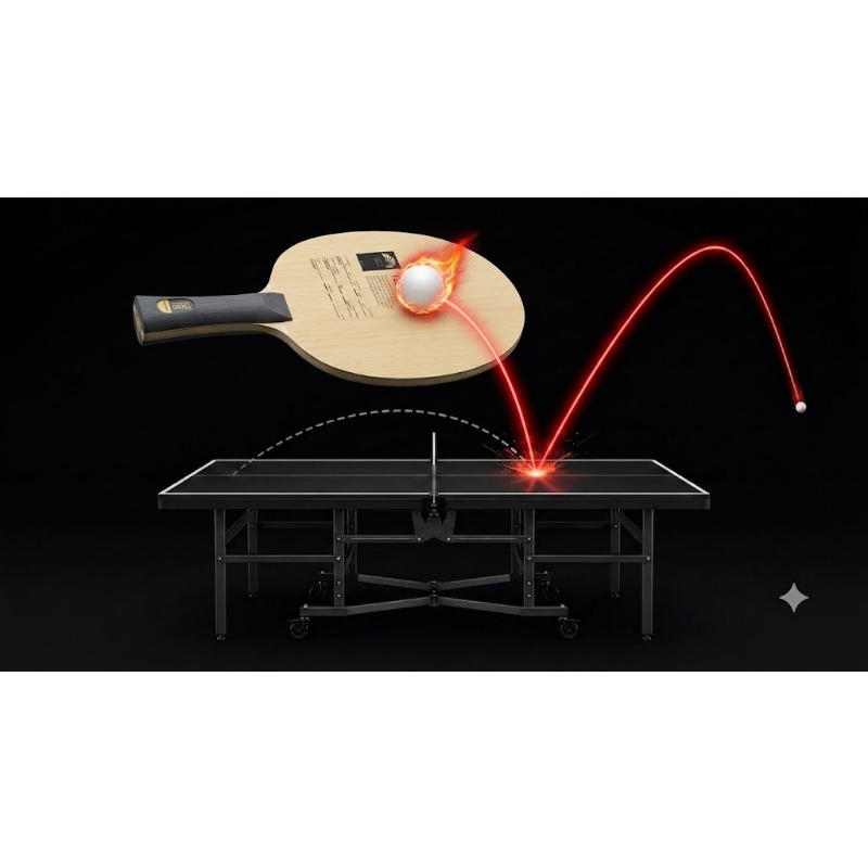1pcs SANWEI T5000 Table Tennis - Table Tennis Bat Butterfly recension och pris