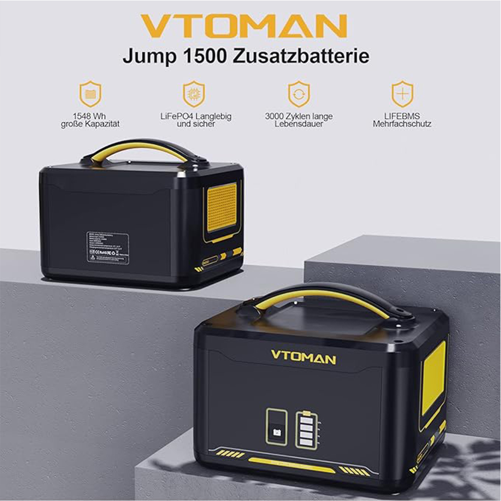 VTOMAN Jump 1500 Extra Battery - Table Tennis 11 recension och pris