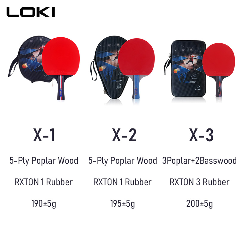 LOKI Table Tennis Racket X Ser - Table Tennis Bat Butterfly recension och pris