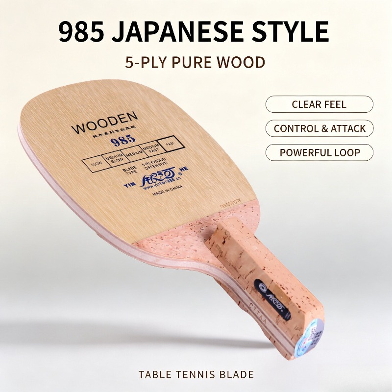 YINHE 985 Japanese Penhold Tab - Table Tennis Japanese recension och pris