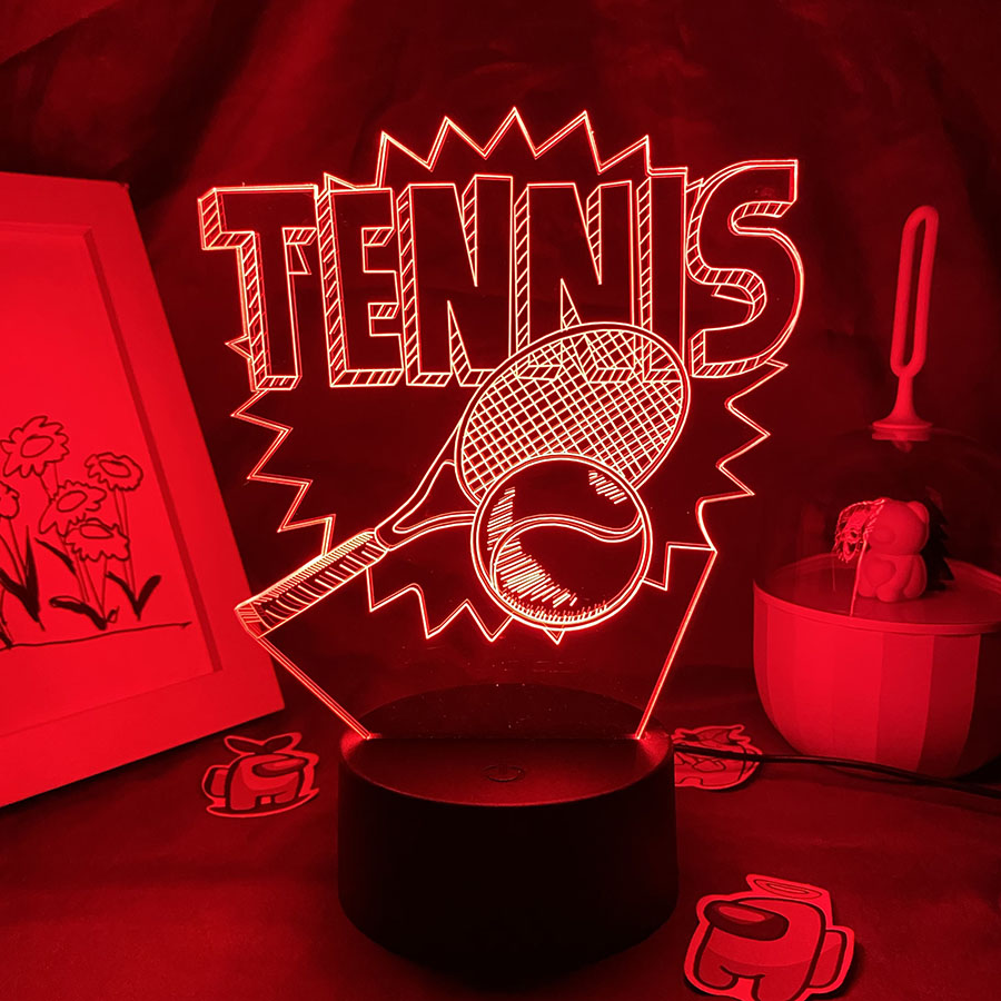 Tennis Player 3D Illusion LED  - Table Tennis Touch recension och pris