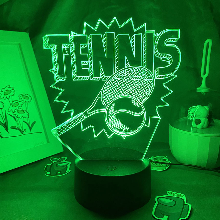 Tennis Player 3D Illusion LED  - Table Tennis Touch recension och pris