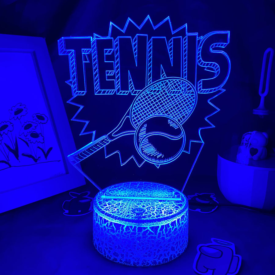 Tennis Player 3D Illusion LED  - Table Tennis Touch recension och pris