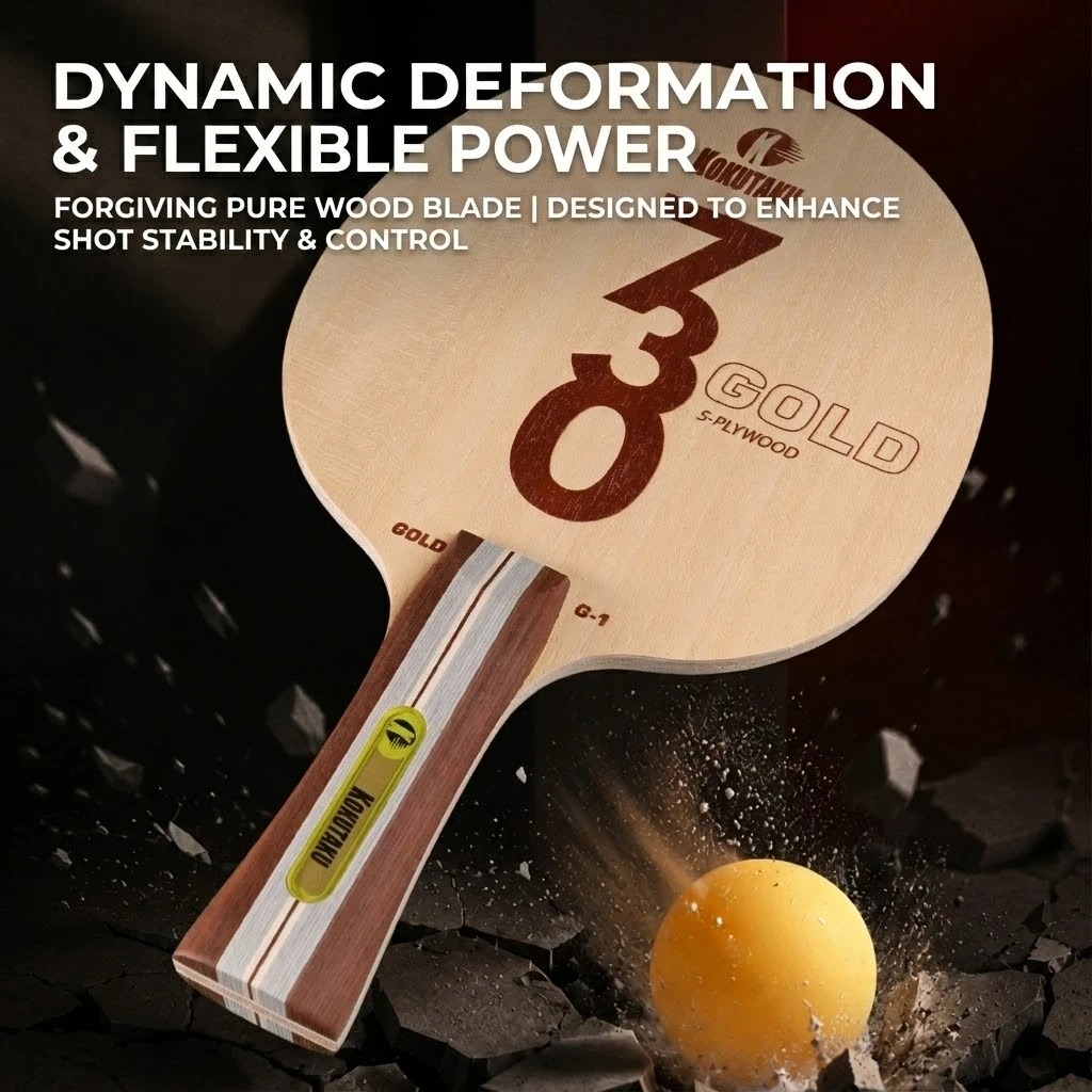Kokutaku Table Tennis Blade FL - Table Tennis Japanese recension och pris