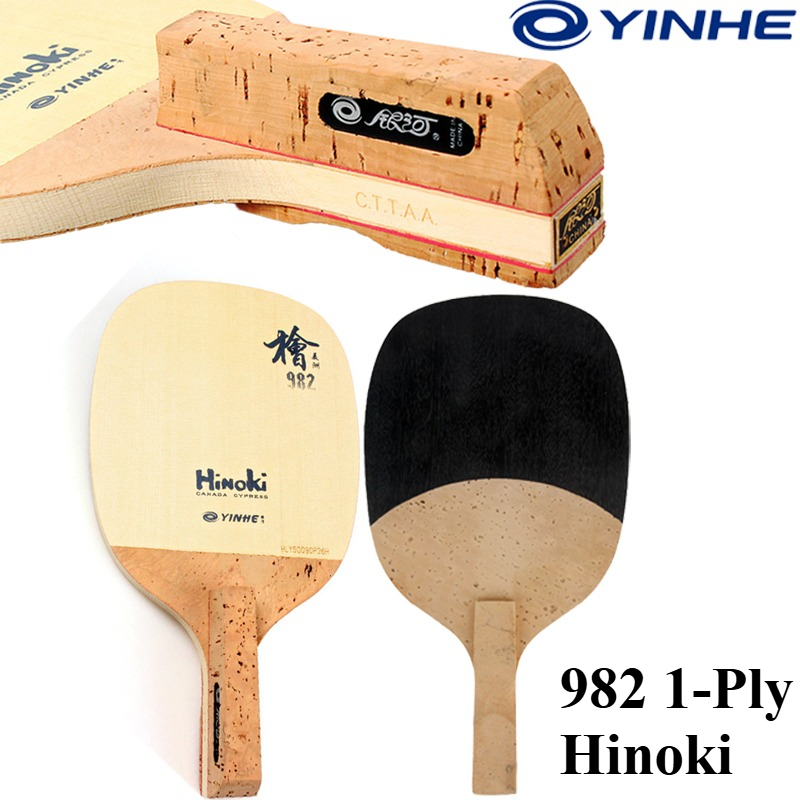 YINHE 982 1-Ply Solid Hinoki T - Table Tennis Japanese recension och pris