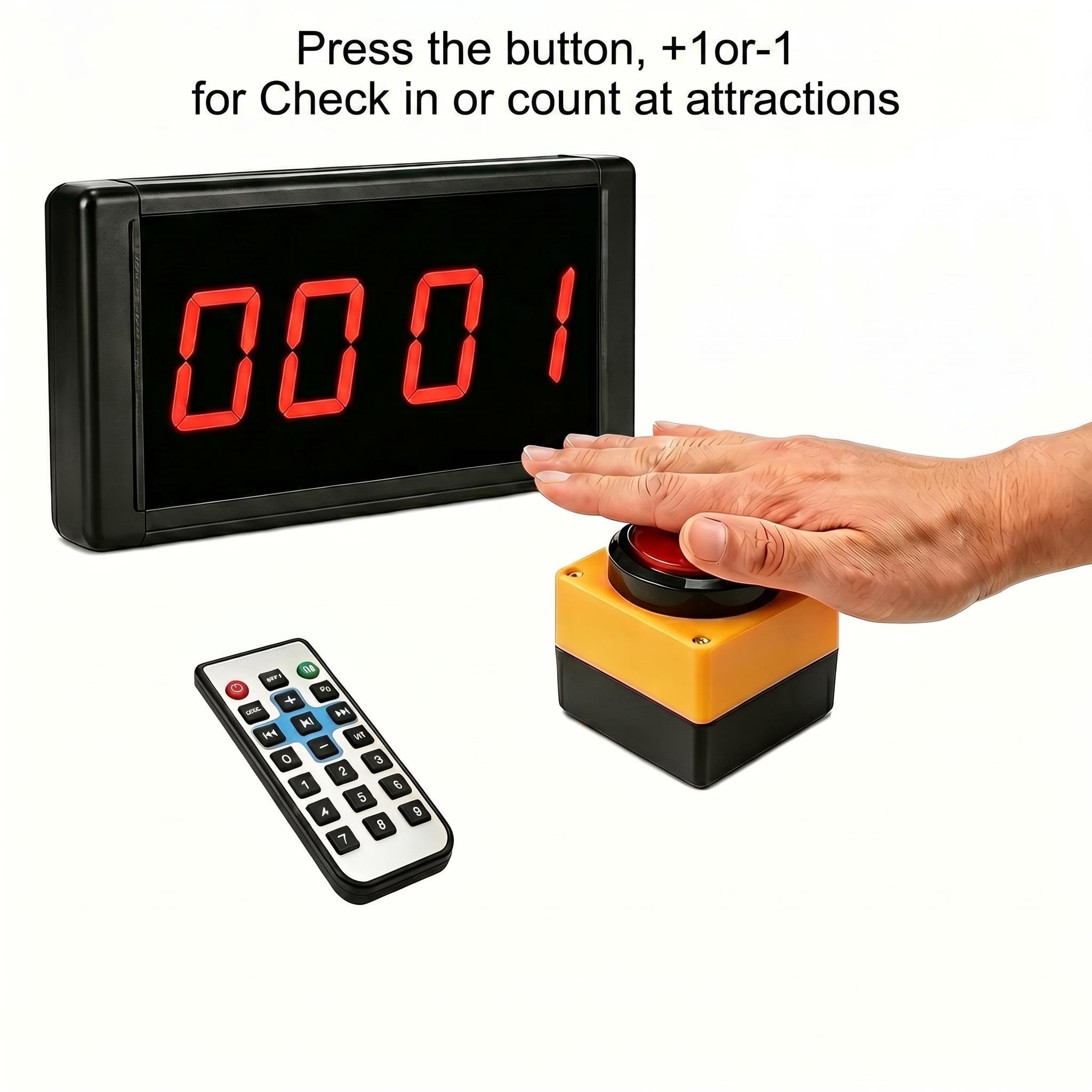 Large Screen Hand Clap Counter - Table Tennis Scoring recension och pris