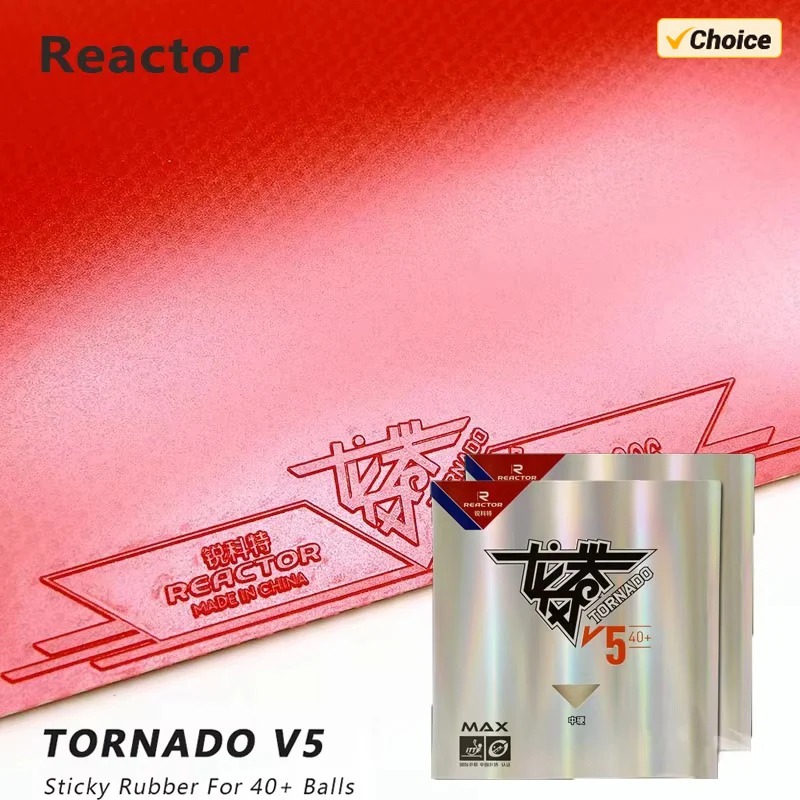Reactor TORNADO V5 Sticky Loop - Table Tennis Edge recension och pris