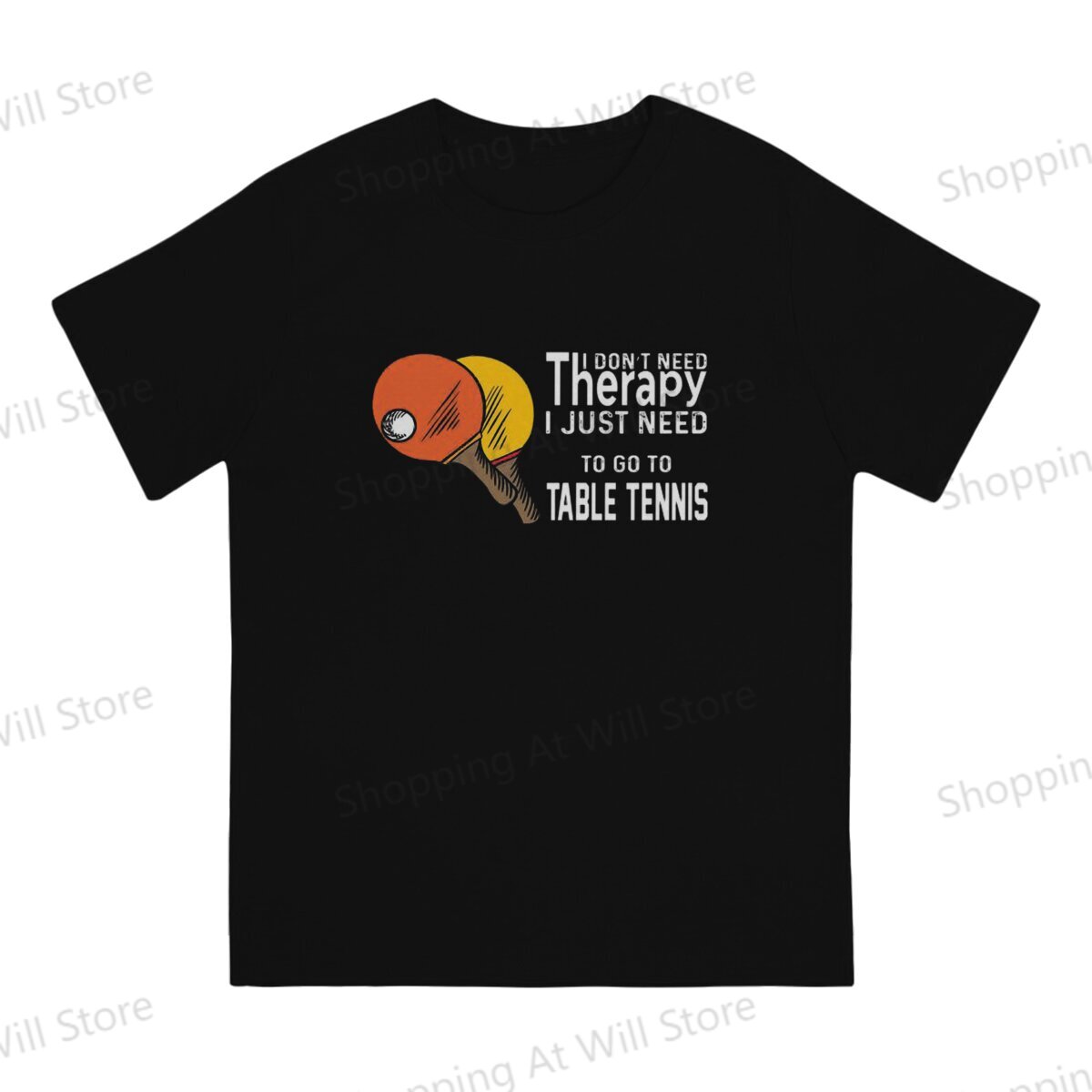 Tops 100% Cotton Leisure Sport - Table Tennis Japanese recension och pris
