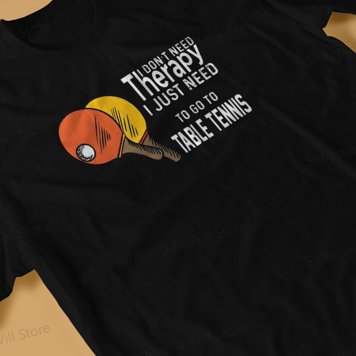 Tops 100% Cotton Leisure Sport - Table Tennis Japanese recension och pris