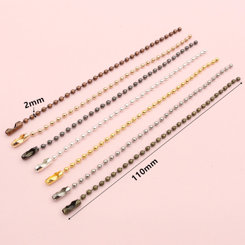 100pcs 2mm Ball Bead Chains 11 - Table Tennis 11 recension och pris