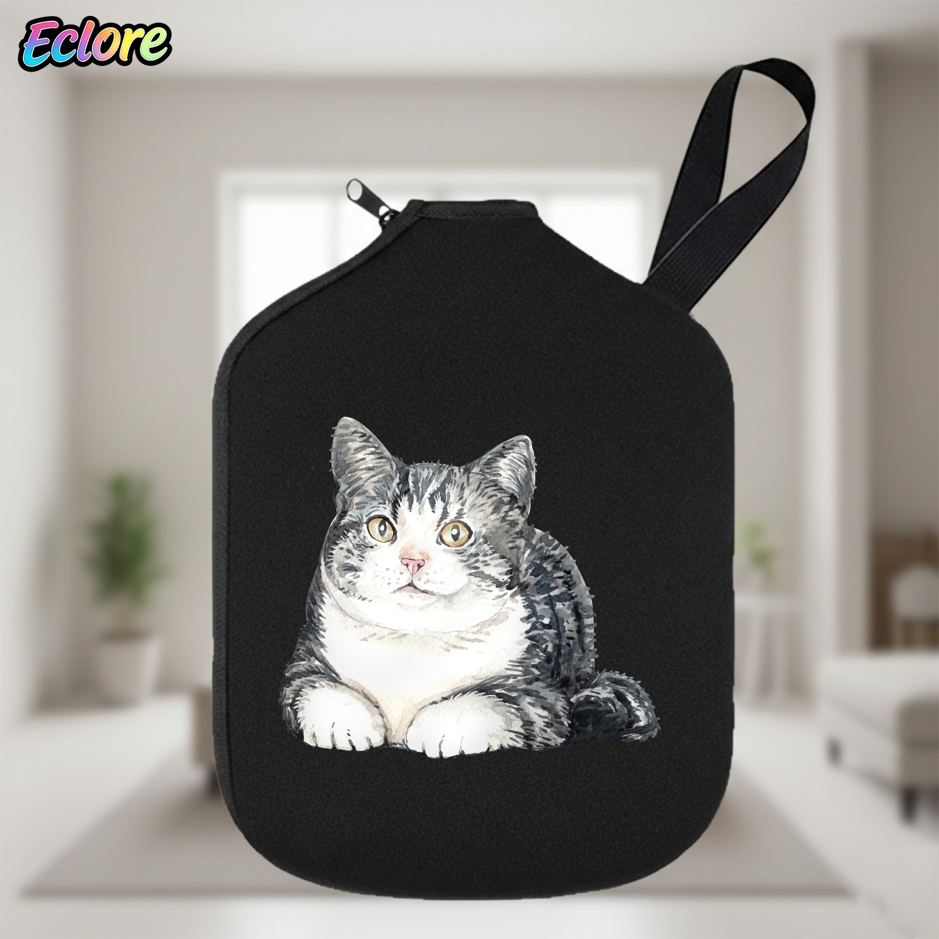 Cute Watercolor Cat Pickleball - Table Tennis Paddles recension och pris