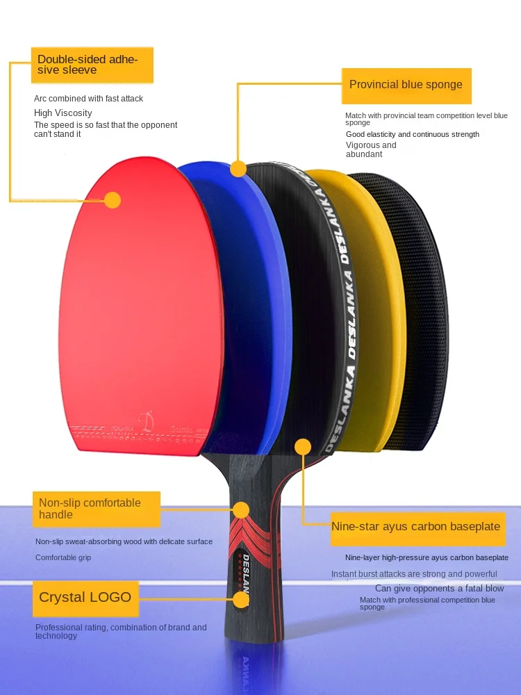 Table Tennis Racket Profession - Table Tennis Bat Butterfly recension och pris