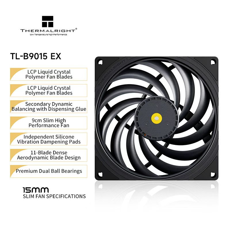 Thermalright TL-B9015 EX 92mm  - Table Tennis 11 recension och pris
